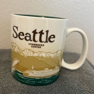 Starbucks Ceramic Seattle Mug - collectors series